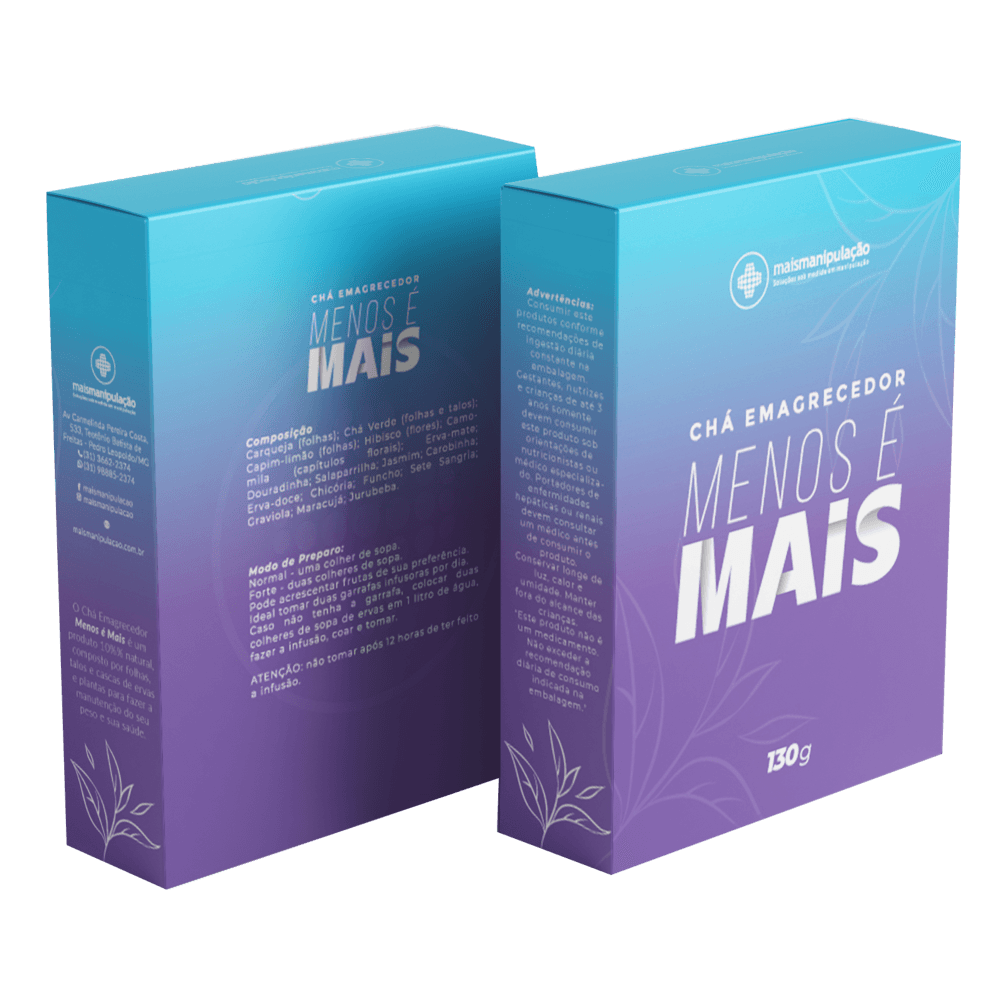 Imagem do Chá Menos é Mais